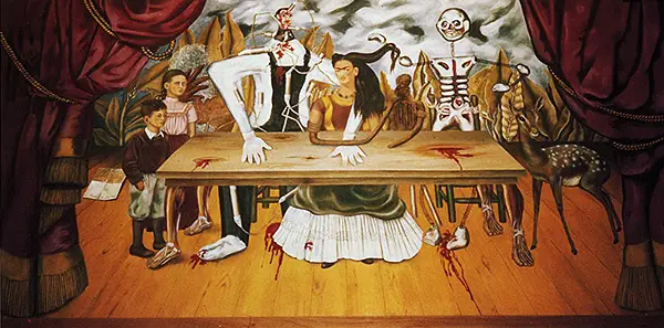 La table blessée Frida Kahlo